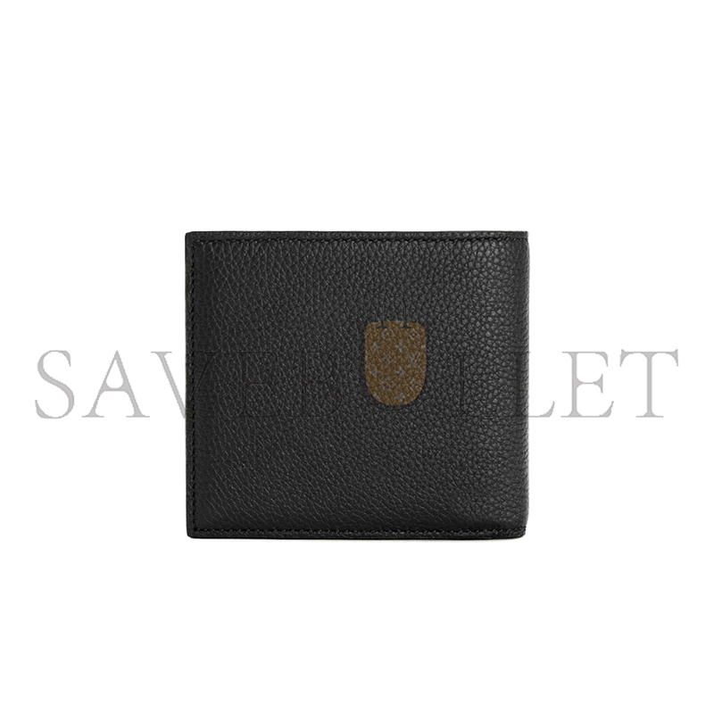 L0ew* BIFOLD WALLET IN SOFT GRAINED CALFSKIN C660302X05 (11*9.9*1.8cm)